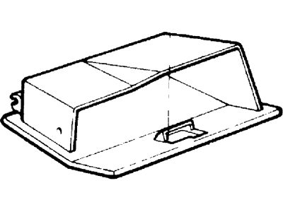 Ford E7TZ1506024A Door Assembly Glove Compartment