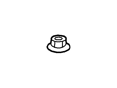 Ford -W707137-S435 Nut And Washer Assembly - Hex.