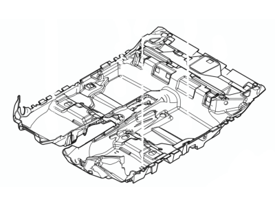 Ford CV6Z-5411454-CA Insulator - Floor