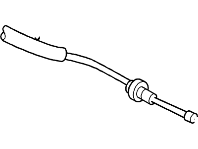 Ford 2L2Z-9A758-CB Throttle Control Cable Assembly