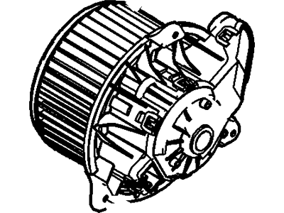 Ford 8A8Z-19805-A Fan And Motor Assembly