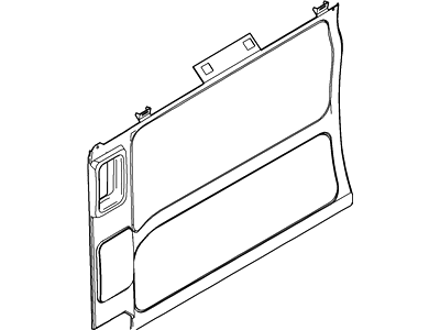 Ford 2C2Z-1527411-AAE Panel - Door Trim - Upper