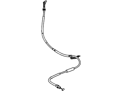 Ford Mustang Parking Brake Cable - BR3Z-2A635-A