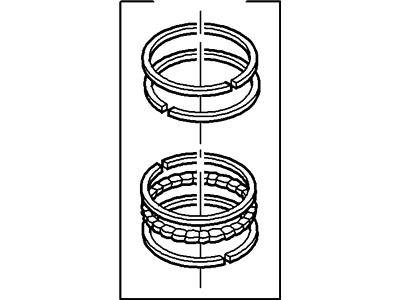 Lincoln Piston Ring Set - 6L3Z-6148-B