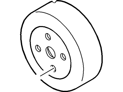 Ford BE8Z-8509-A Pulley - Water Pump