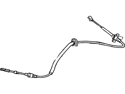 Ford F8DZ-7E395-BA Selector Lever Control Cable Assembly