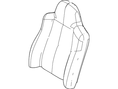 Ford 8C3Z-2564416-DB Seat Back Cover Assembly