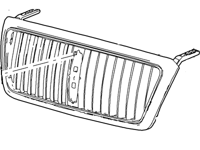 Ford 5L3Z-8200-HAA Grille Assembly - Radiator