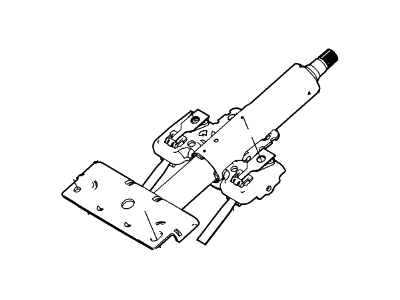 2009 Ford Focus Steering Column - 9S4Z-3C529-A