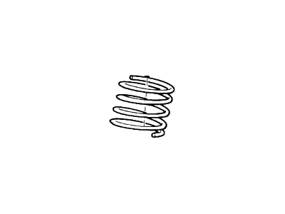 1995 Ford Contour Coil Springs - F5RZ-5310-D