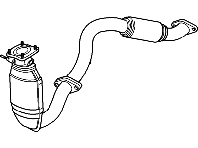 Ford 3S4Z-5E212-CC Catalytic Converter Assembly