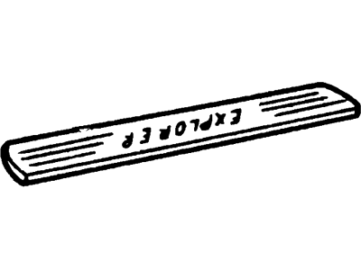 Ford F57Z-7813260-B Plate