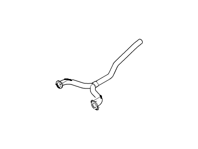 Ford 4W7Z-5246-CA Exhaust Pipe