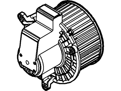Ford 7L1Z-19805-B Fan And Motor Assembly