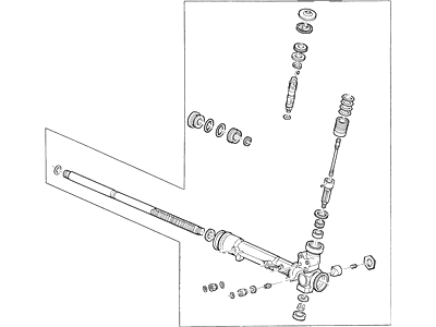 Ford Contour Rack And Pinion - F73Z-3504-CCRM