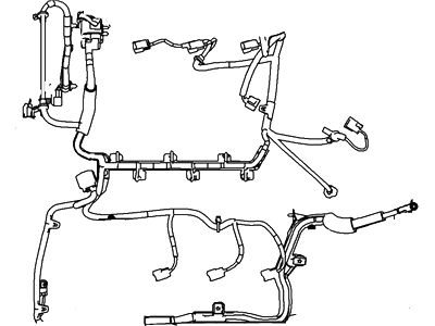 Ford 8L8Z-9D930-AA Wire Assembly