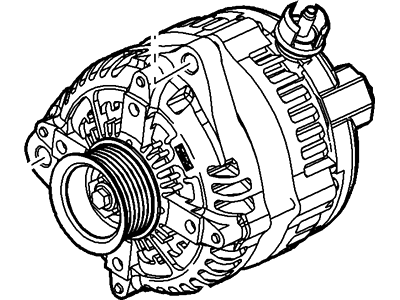 Ford AL3Z-10346-C Alternator Assembly