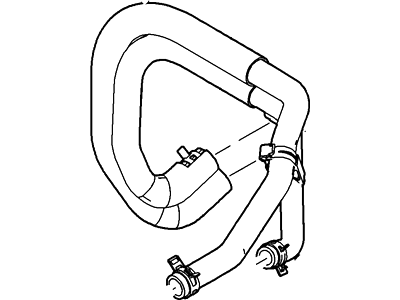 Ford 8S4Z-18472-B Hose - Heater Water