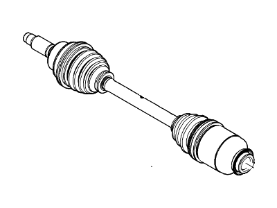 Ford 8H6Z-3A428-A Front Axle Shaft