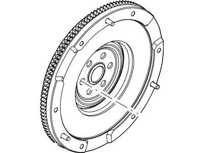 Ford 8E5Z-6375-A Flywheel And Ring Gear Assembly