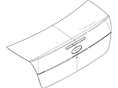 Ford AS4Z-5440110-A Door Assembly - Luggage Compartment