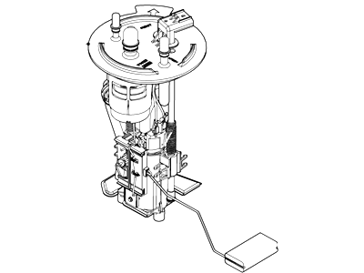 Ford 7L1Z-9H307-A Sender And Pump Assembly