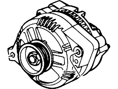 Ford 6F1Z-10346-A Alternator Assembly