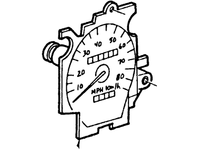 Mercury Tracer Speedometer - F2CZ-17255-A