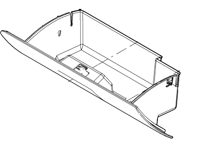 Ford BA8Z-7406024-AB Box Assembly - Glove Compartment