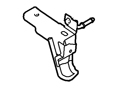 Ford BB5Z-17A954-B Hook - Towing - Rear