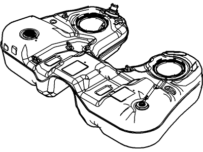 Ford BB5Z-9002-A Fuel Tank Assembly