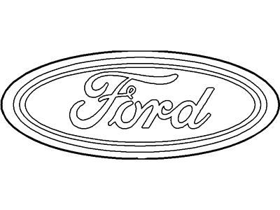Ford 4F2Z-1742528-AB Nameplate