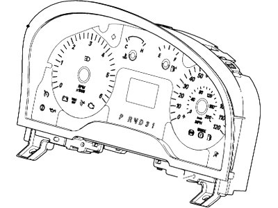 Ford 6F2Z-10849-EB Instrument Cluster