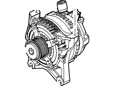 Lincoln Alternator - 9L3Z-10346-B