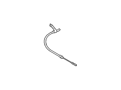 Ford YL8Z-2A635-AB Cable Assy - Parking Brake