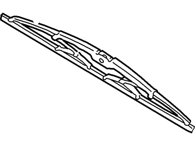 Ford 6L8Z-17528-BA Wiper Blade Assembly