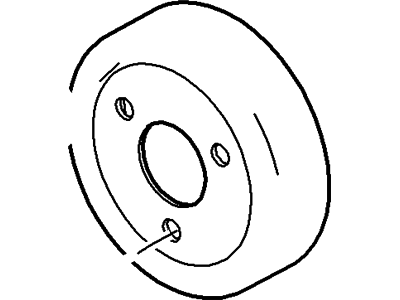 Ford 1S7Z-8509-AB Pulley - Water Pump