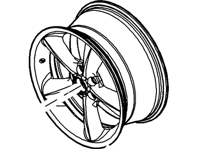 Ford 8R3Z-1007-R Wheel Assembly