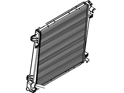 2002 Ford Explorer Radiator - 3L2Z-8005-AACP