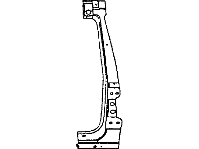 Ford F2AZ5424301A Panel Assembly "B" Pillar