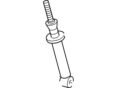 Ford XW4Z-18124-BA Shock Absorber Assembly