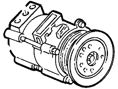 Lincoln Blackwood A/C Compressor - G2MZ-19V703-V