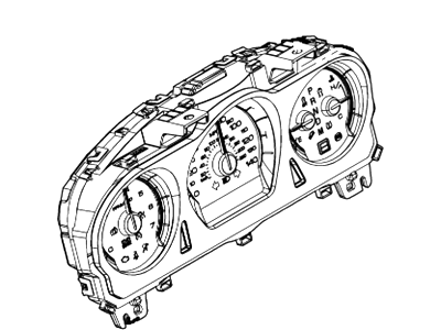Ford Taurus Instrument Cluster - BG1Z-10849-AD