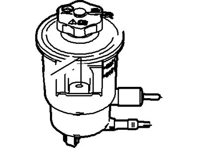Ford 4R3Z-3A697-AA Reservoir Assembly