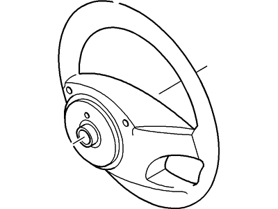 Ford 7S4Z-3600-DB Steering Wheel Assembly