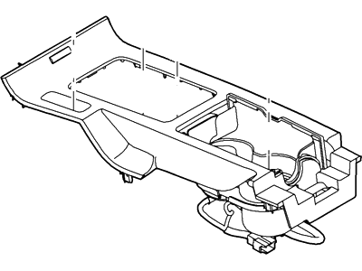Ford BR3Z-6304567-DA Panel - Console