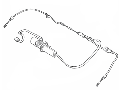 Ford 5W4Z-2A635-AA Cable Assembly - Parking