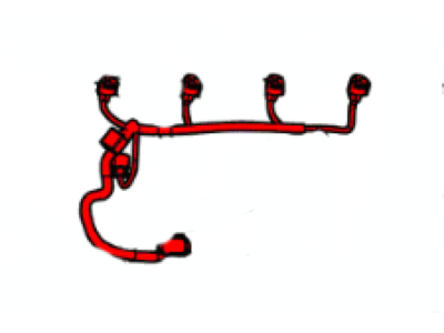 Ford CU5Z-14A411-AA Wire Assembly - Jumper