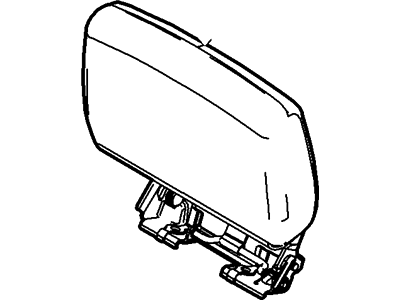 Ford 7L2Z-78611A08-FA Head Rest Assembly