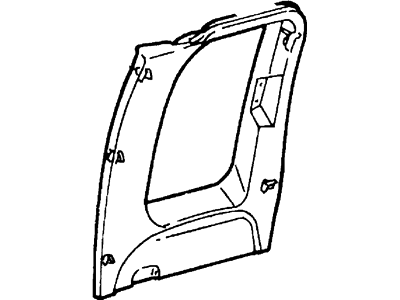Ford 2C3Z-2825508-AAA Moulding